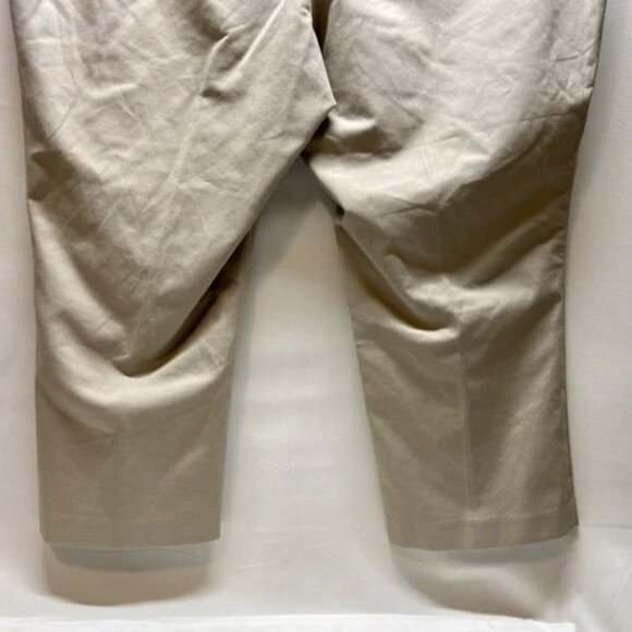 Apt 9 Curvy Capri Women's 22W Khaki Straight Cotton Stretch Pants Kohl's $48 NWT - Picture 5 of 14